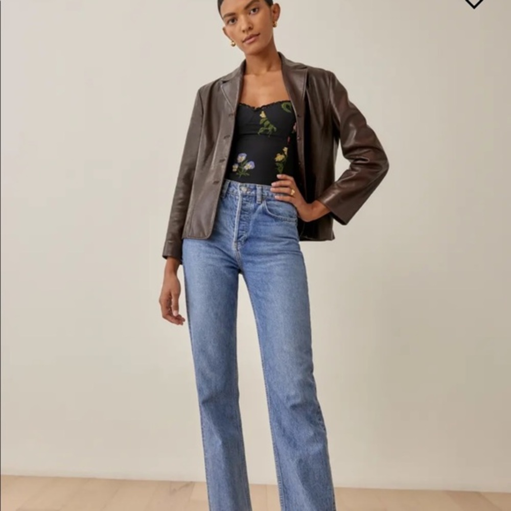 Reformation Blanca Top Night Bloom - Picture 5 of 8